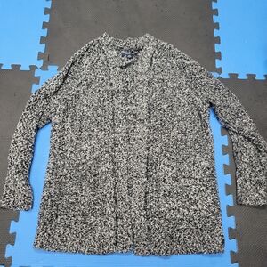 American Eagle Outfitters Black and White Cardigan